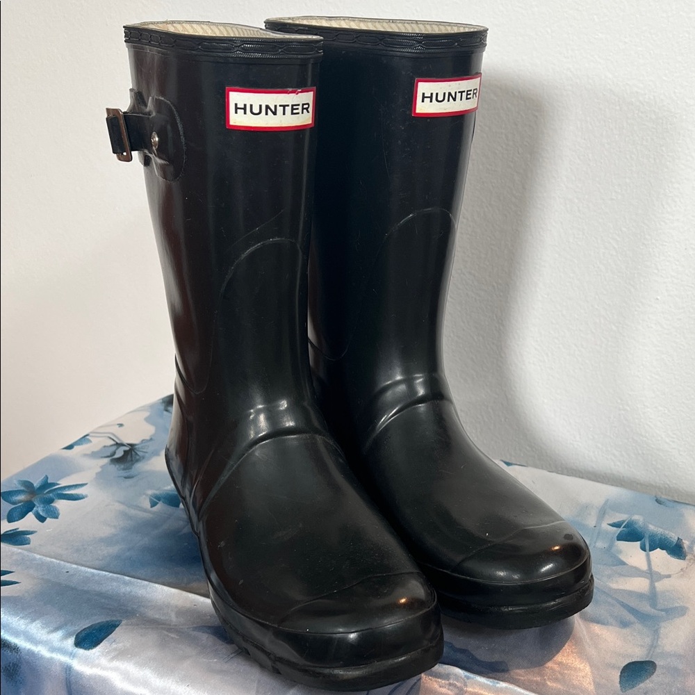 Hunter Classic Black Waterproof Boots